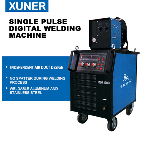 Single pulse digital welding machine - air-cooled