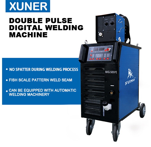 Double pulse digital welding machine - water-cooled